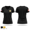 Bland County Sheriff’s Office Women's Short Sleeve V-neck Shirt - 1