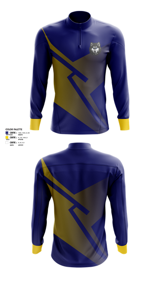 Quarter Zip Jacket, Breckenridge Huskies, Men's Basketball, Teamtime, Team time, sublimation, custom sports apparel, team uniforms, spirit wear, spiritwear, sports uniforms, custom shirts, team store, custom team store, fundraiser sports, apparel fundraiser