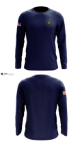 Maplewood Fire department 57419870 Long Sleeve Performance Shirt - 40