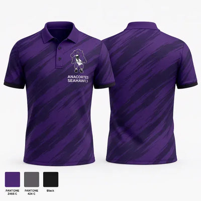 Anacortes Seahawks 85239493 Short Sleeve Performance Polo - 21