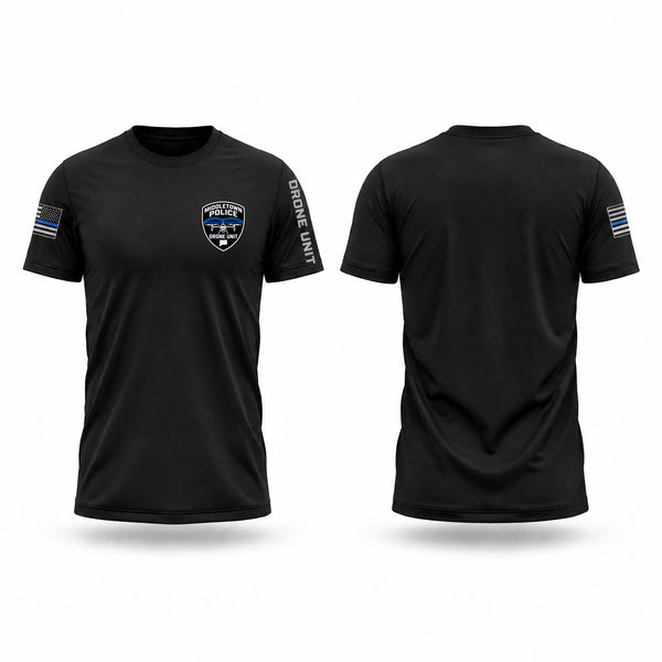 Short Sleeve Performance Shirt, Middletown Police Department Drone Unit, Police, Teamtime, Team time, sublimation, custom sports apparel, team uniforms, spirit wear, spiritwear, sports uniforms, custom shirts, team store, custom team store, fundraiser sports, apparel fundraiser
