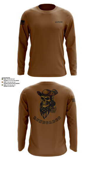 Long Sleeve Performance Shirt, 1776 Military Police Company, , Teamtime, Team time, sublimation, custom sports apparel, team uniforms, spirit wear, spiritwear, sports uniforms, custom shirts, team store, custom team store, fundraiser sports, apparel fundraiser
