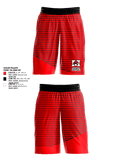 Manchester High School Redhawks 20255426 Womens Basketball Shorts - 1
