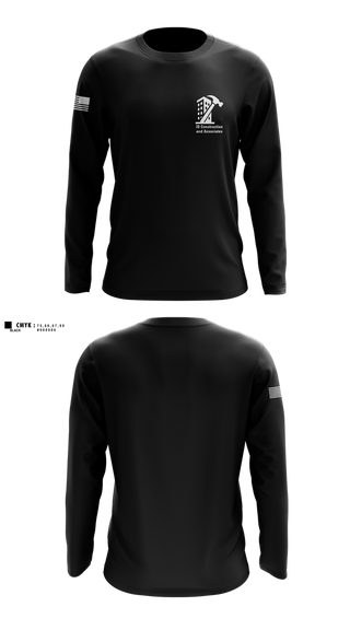 Long Sleeve Performance Shirt, JD Construction and Associates, , Teamtime, Team time, sublimation, custom sports apparel, team uniforms, spirit wear, spiritwear, sports uniforms, custom shirts, team store, custom team store, fundraiser sports, apparel fundraiser