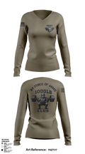Armis SPRC 20993002 Women's Long Sleeve V-neck Shirt - 4
