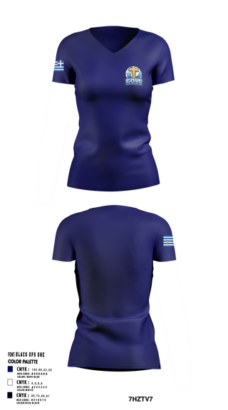 Womens Short Sleeve Vneck Shirt, Greek Orthodox Volleyball League, Men's Volleyball, Teamtime, Team time, sublimation, custom sports apparel, team uniforms, spirit wear, spiritwear, sports uniforms, custom shirts, team store, custom team store, fundraiser sports, apparel fundraiser