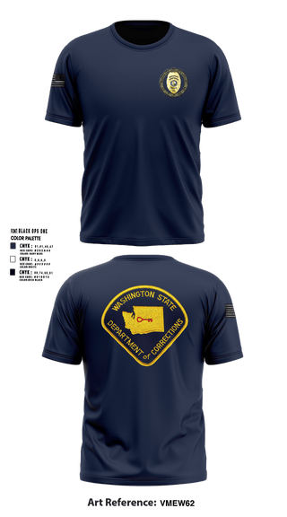 Short Sleeve Performance Shirt, Monroe Correctional Complex, Police, Teamtime, Team time, sublimation, custom sports apparel, team uniforms, spirit wear, spiritwear, sports uniforms, custom shirts, team store, custom team store, fundraiser sports, apparel fundraiser
