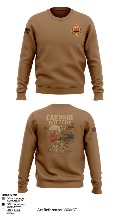 3-16 FA 33498112 Crew Neck Sweatshirt - 1