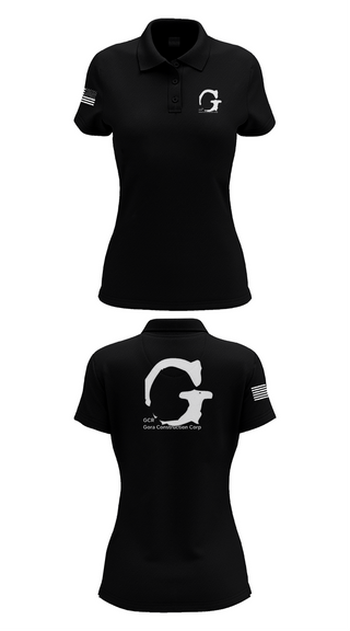 Womens Short Sleeve Performance Polo, GCR Gora Corp, , Teamtime, Team time, sublimation, custom sports apparel, team uniforms, spirit wear, spiritwear, sports uniforms, custom shirts, team store, custom team store, fundraiser sports, apparel fundraiser