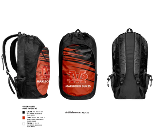 Gear Bag, Marlboro Dukes, Bowling, Teamtime, Team time, sublimation, custom sports apparel, team uniforms, spirit wear, spiritwear, sports uniforms, custom shirts, team store, custom team store, fundraiser sports, apparel fundraiser