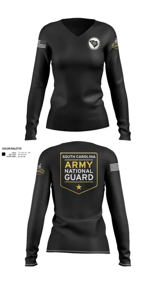 Womens Long Sleeve Vneck Shirt, Scarng, , Teamtime, Team time, sublimation, custom sports apparel, team uniforms, spirit wear, spiritwear, sports uniforms, custom shirts, team store, custom team store, fundraiser sports, apparel fundraiser