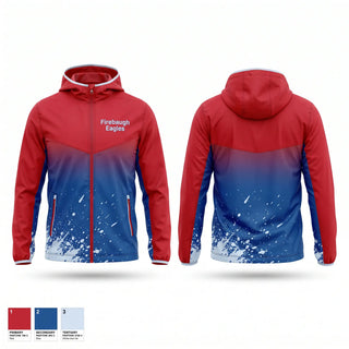 Windbreaker, Firebaugh Eagles, Women's Basketball, Teamtime, Team time, sublimation, custom sports apparel, team uniforms, spirit wear, spiritwear, sports uniforms, custom shirts, team store, custom team store, fundraiser sports, apparel fundraiser