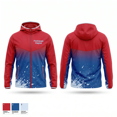 Firebaugh Eagles Windbreaker - 1