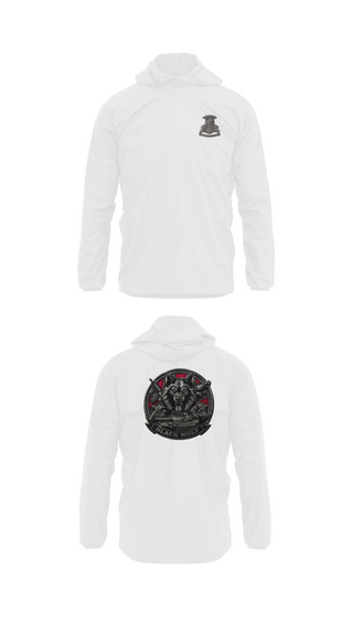 Windbreaker, Black Wolf Company, 3-67 AR, Army, Teamtime, Team time, sublimation, custom sports apparel, team uniforms, spirit wear, spiritwear, sports uniforms, custom shirts, team store, custom team store, fundraiser sports, apparel fundraiser