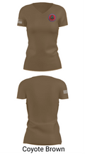 208th MCAS 6752981 Women's Short Sleeve V-neck Shirt - 8