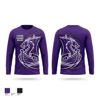 Long Sleeve Performance Shirt, LWHS Kangs Band, Spirit Store, Teamtime, Team time, sublimation, custom sports apparel, team uniforms, spirit wear, spiritwear, sports uniforms, custom shirts, team store, custom team store, fundraiser sports, apparel fundraiser