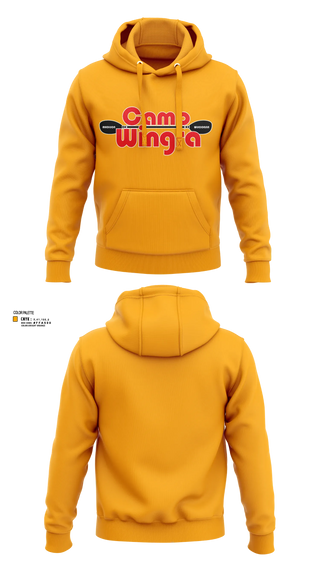 Hoodie, Camp Wingra, Spirit Store, Teamtime, Team time, sublimation, custom sports apparel, team uniforms, spirit wear, spiritwear, sports uniforms, custom shirts, team store, custom team store, fundraiser sports, apparel fundraiser