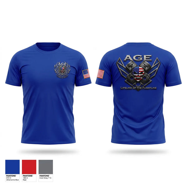 Short Sleeve Performance Shirt, AGE, Air Force, Teamtime, Team time, sublimation, custom sports apparel, team uniforms, spirit wear, spiritwear, sports uniforms, custom shirts, team store, custom team store, fundraiser sports, apparel fundraiser