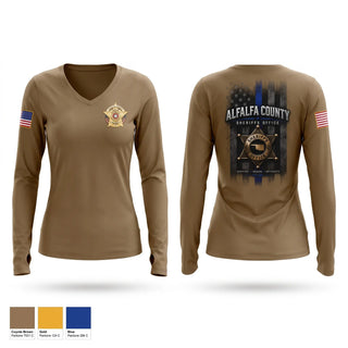 Old School Cotton Feel Shirt, Alfalfa county sheriffs office, Police, Teamtime, Team time, sublimation, custom sports apparel, team uniforms, spirit wear, spiritwear, sports uniforms, custom shirts, team store, custom team store, fundraiser sports, apparel fundraiser