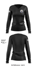 psc 8330314 Women's Long Sleeve V-neck Shirt - 108