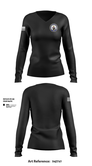 Womens Long Sleeve Vneck Shirt, psc, , Teamtime, Team time, sublimation, custom sports apparel, team uniforms, spirit wear, spiritwear, sports uniforms, custom shirts, team store, custom team store, fundraiser sports, apparel fundraiser