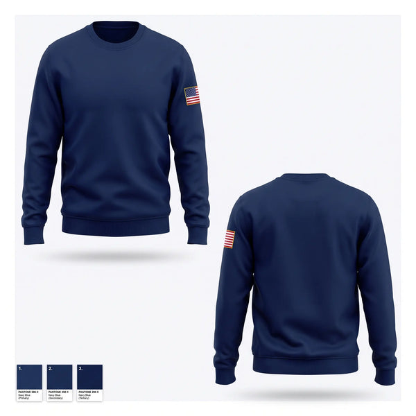 Crew Neck Sweatshirt, Yantis Volunteer Fire Department, Fire Department, Teamtime, Team time, sublimation, custom sports apparel, team uniforms, spirit wear, spiritwear, sports uniforms, custom shirts, team store, custom team store, fundraiser sports, apparel fundraiser