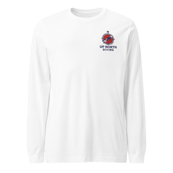 Up north diving 41235021 Unisex Long Sleeve Tee | Bella + Canvas 3501