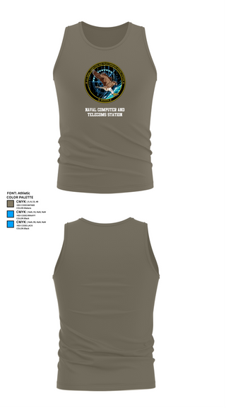Tank Top, Naval Computer and Telecoms Station, , Teamtime, Team time, sublimation, custom sports apparel, team uniforms, spirit wear, spiritwear, sports uniforms, custom shirts, team store, custom team store, fundraiser sports, apparel fundraiser