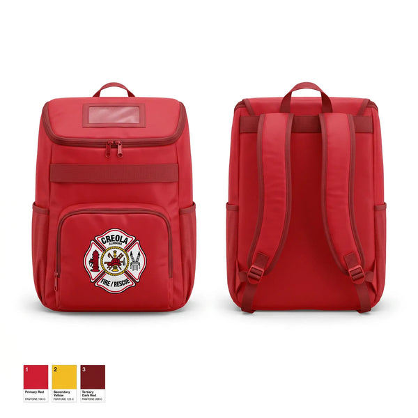 Gear Bag, CREOLA FIRE / RESCUE, Fire Department, Teamtime, Team time, sublimation, custom sports apparel, team uniforms, spirit wear, spiritwear, sports uniforms, custom shirts, team store, custom team store, fundraiser sports, apparel fundraiser