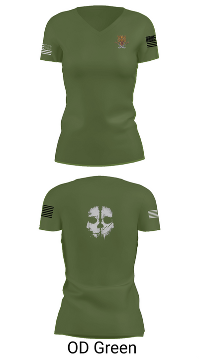23 CABS 22910633 Women's Short Sleeve V-neck Shirt - 48