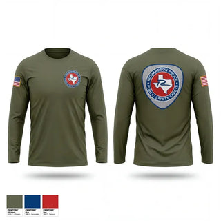 Long Sleeve Performance Shirt, Richardson Police Cadets, Police, Teamtime, Team time, sublimation, custom sports apparel, team uniforms, spirit wear, spiritwear, sports uniforms, custom shirts, team store, custom team store, fundraiser sports, apparel fundraiser