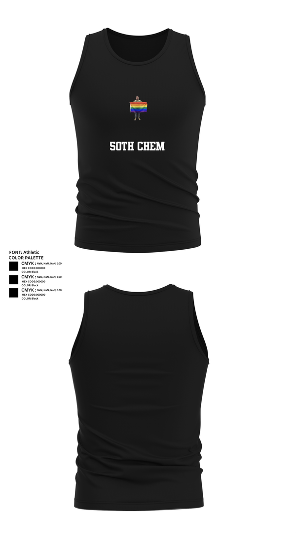 Tank Top, 50th chem, , Teamtime, Team time, sublimation, custom sports apparel, team uniforms, spirit wear, spiritwear, sports uniforms, custom shirts, team store, custom team store, fundraiser sports, apparel fundraiser