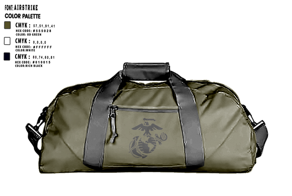 Duffle Bag, 12TH LITTORAL LOGISTICS BATTALION, Marines, Teamtime, Team time, sublimation, custom sports apparel, team uniforms, spirit wear, spiritwear, sports uniforms, custom shirts, team store, custom team store, fundraiser sports, apparel fundraiser