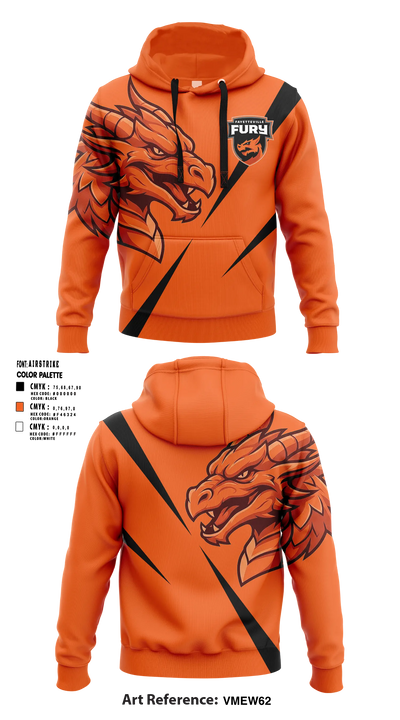 Fayetteville Fury Soccer 75976957 Hoodie - 5