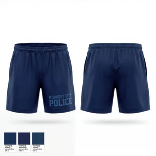 Athletic Shorts With Pockets, Midwest city police, Police, Teamtime, Team time, sublimation, custom sports apparel, team uniforms, spirit wear, spiritwear, sports uniforms, custom shirts, team store, custom team store, fundraiser sports, apparel fundraiser