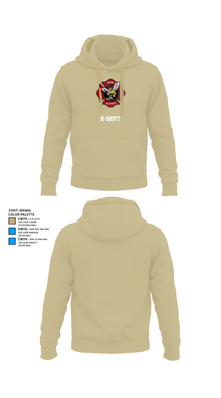 Hoodie, B-Shift, Fire Department, Teamtime, Team time, sublimation, custom sports apparel, team uniforms, spirit wear, spiritwear, sports uniforms, custom shirts, team store, custom team store, fundraiser sports, apparel fundraiser