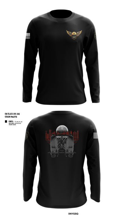 CHP- GGD WST 25577608 Long Sleeve Performance Shirt 101