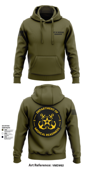 Hoodie, DEPT OF MEDICAL READINESS, , Teamtime, Team time, sublimation, custom sports apparel, team uniforms, spirit wear, spiritwear, sports uniforms, custom shirts, team store, custom team store, fundraiser sports, apparel fundraiser