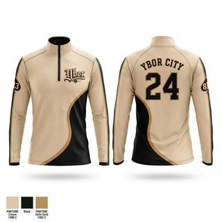 Quarter Zip Jacket, Ybor City Aces, Baseball, Teamtime, Team time, sublimation, custom sports apparel, team uniforms, spirit wear, spiritwear, sports uniforms, custom shirts, team store, custom team store, fundraiser sports, apparel fundraiser