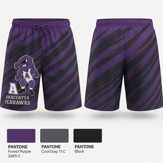 Athletic Shorts With Pockets, Anacortes Seahawks, Wrestling, Teamtime, Team time, sublimation, custom sports apparel, team uniforms, spirit wear, spiritwear, sports uniforms, custom shirts, team store, custom team store, fundraiser sports, apparel fundraiser
