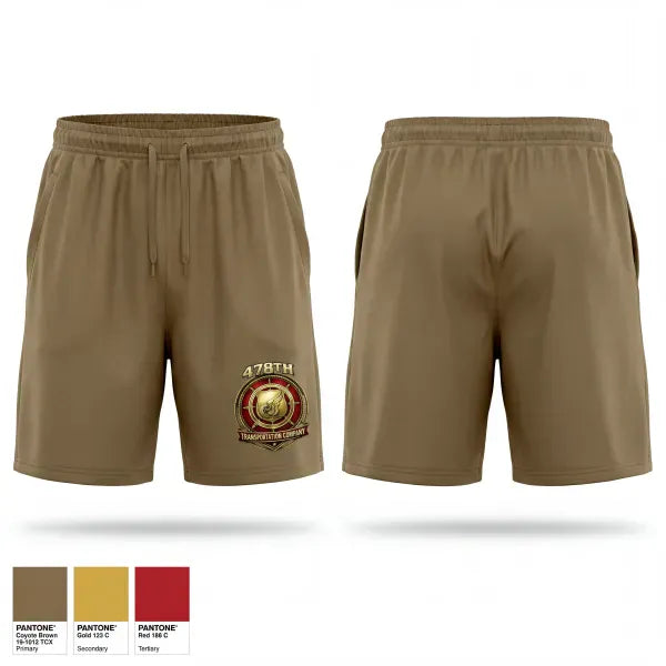 Athletic Shorts With Pockets, 478th Trasportation Company, Army, Teamtime, Team time, sublimation, custom sports apparel, team uniforms, spirit wear, spiritwear, sports uniforms, custom shirts, team store, custom team store, fundraiser sports, apparel fundraiser
