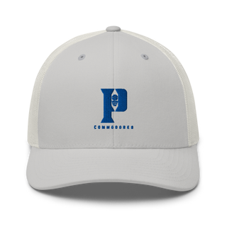 Perry High School Commodores Retro Trucker Hat | Yupoong 6606
