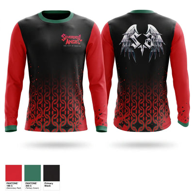 Severed Angel Long Sleeve Performance Shirt 1