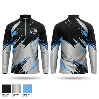 Quarter Zip Jacket, East Chapel Hill High School Swimming, Swimming, Teamtime, Team time, sublimation, custom sports apparel, team uniforms, spirit wear, spiritwear, sports uniforms, custom shirts, team store, custom team store, fundraiser sports, apparel fundraiser