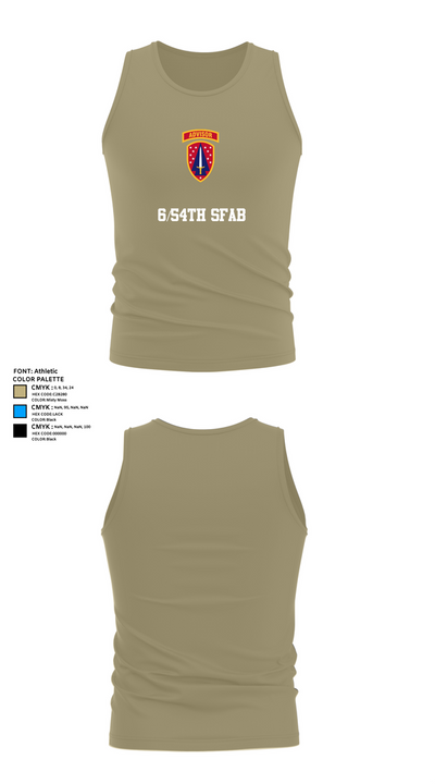 6/54th SFAB 47139955 Tank Top - 94