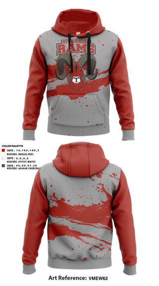 Hoodie, Riverside Rams, , Teamtime, Team time, sublimation, custom sports apparel, team uniforms, spirit wear, spiritwear, sports uniforms, custom shirts, team store, custom team store, fundraiser sports, apparel fundraiser