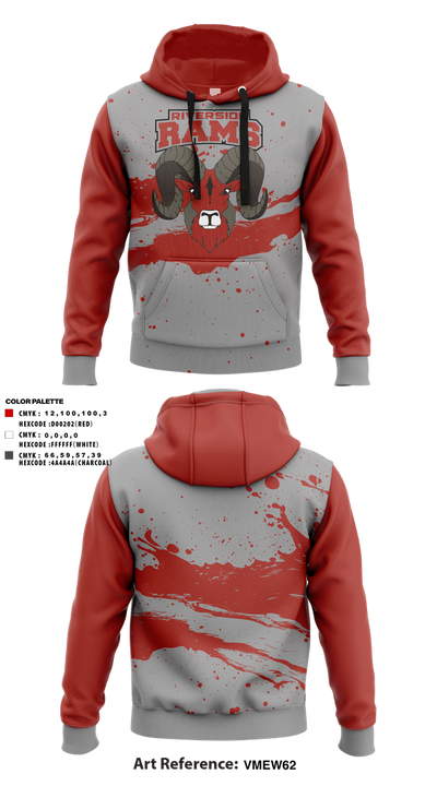 Riverside Rams 29467459 Hoodie - 1