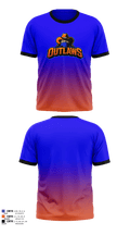 South Kentucky Outlaws 66012093 Short Sleeve Performance Shirt - 3