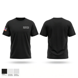 Old School Cotton Feel Shirt, Tensed Fire Department, Fire Department, Teamtime, Team time, sublimation, custom sports apparel, team uniforms, spirit wear, spiritwear, sports uniforms, custom shirts, team store, custom team store, fundraiser sports, apparel fundraiser