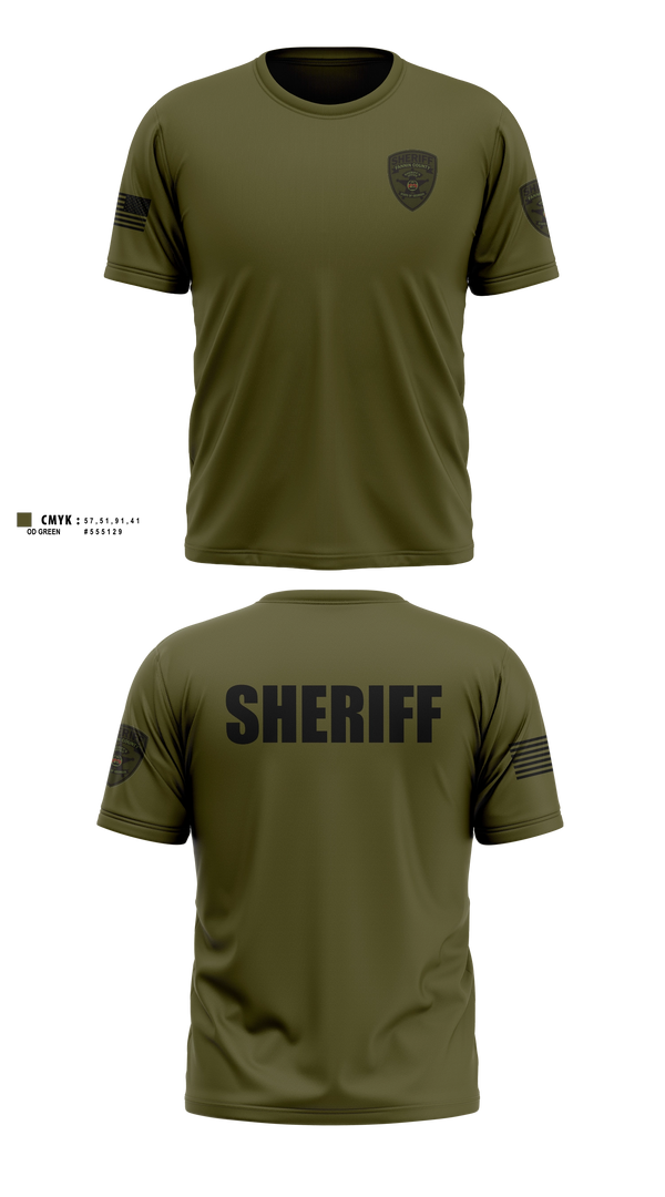 Fannin county  sheriff’s office Short Sleeve Performance Shirt - 31